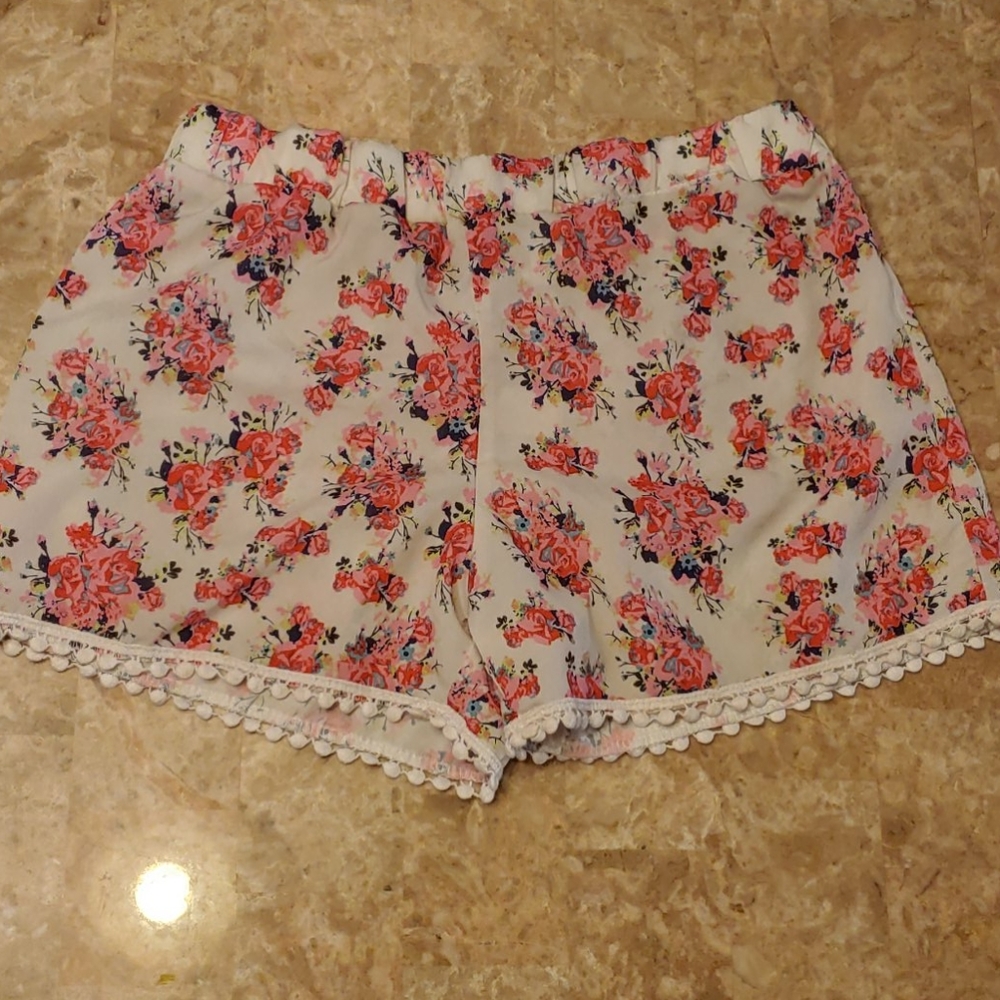 Self esteem bottoms summer floral shorts